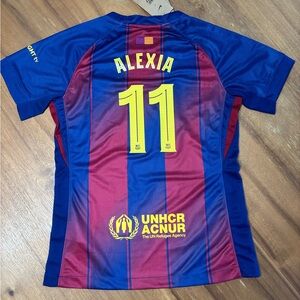 FC Barcelona Blue and Red Jersey